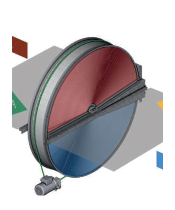 Роторный рекуператор Komfovent RR-AL-930-L-O-SN(1056x1060x290)-PN-A1 Роторный рекуператор Komfovent RR-AL-930-L-O-SN(1056x1060x290)-PN-A1