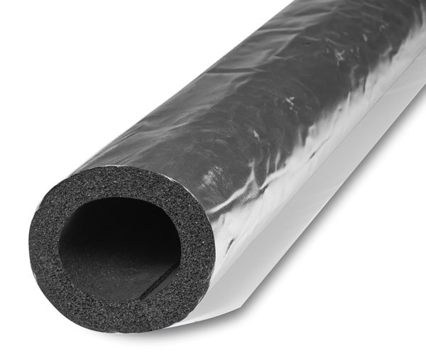 K-FLEX IC CLAD — полимерное покрытие (чёрное и серебристое) для защиты изоляции от УФ и механических воздействий