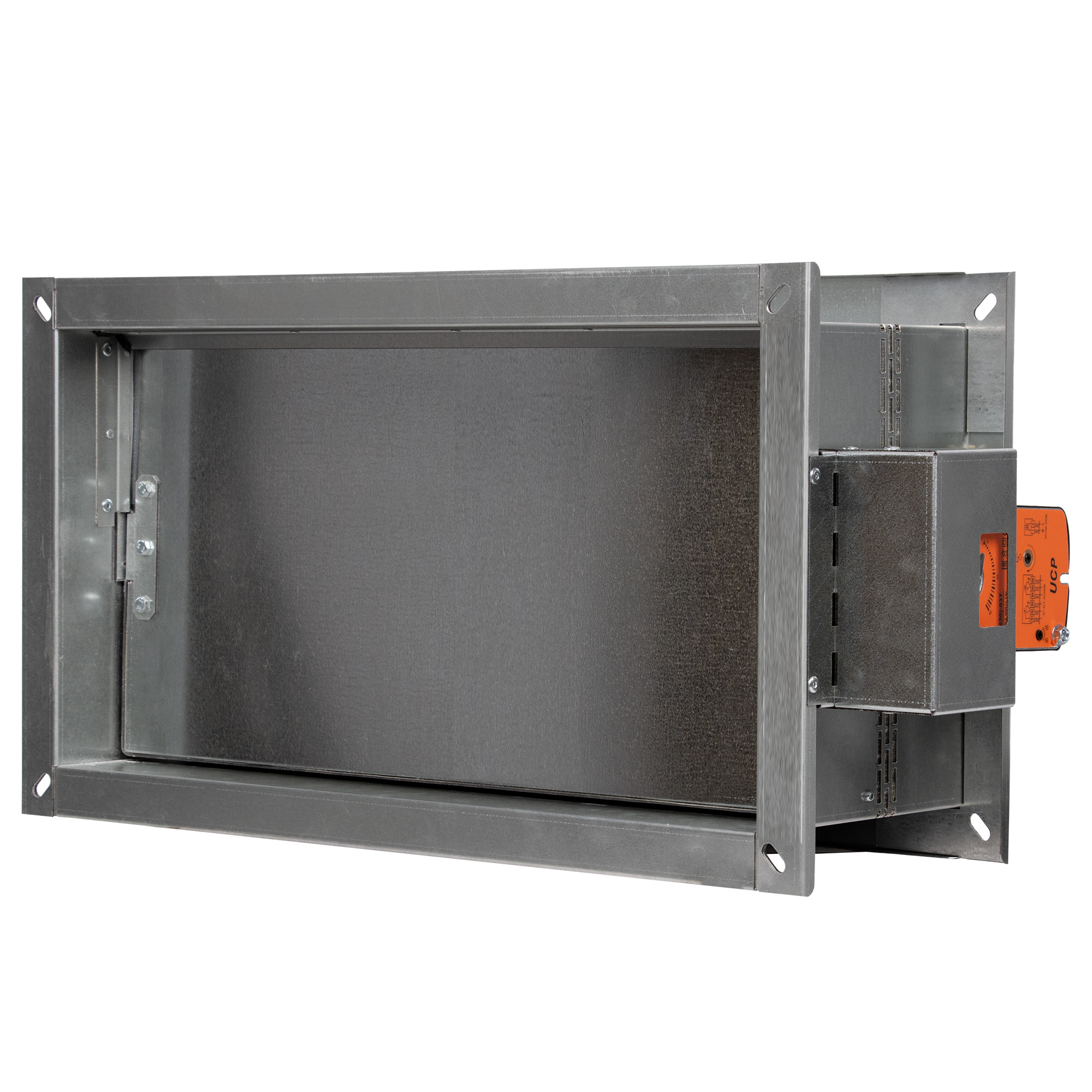 Клапан противопожарный SHUFT SHFDO-90-O-550_150-MB230-0-0-Kl-0, 550×150 мм, EI 90
