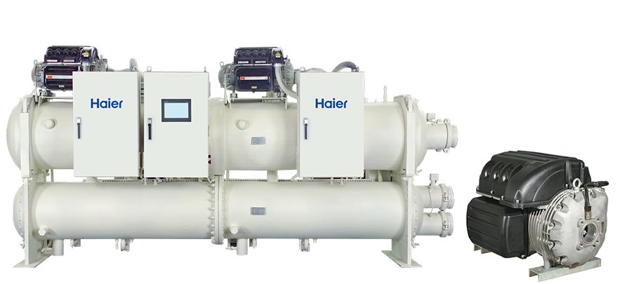 Чиллер с турбокомпрессором Haier CCWP2810MTN0605E2 с водяным охлаждением