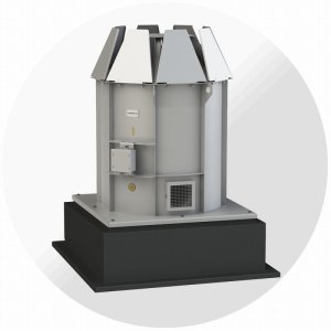 Вентилятор дымоудаления ВОФ-ДУ №6,3, Ø630 мм