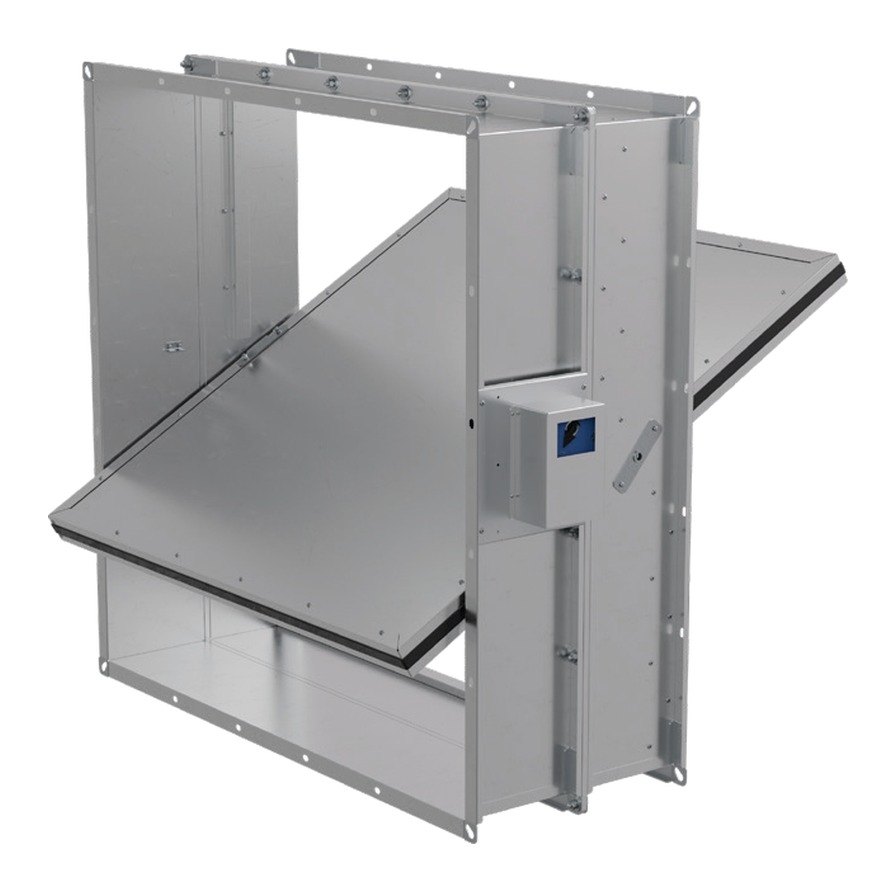 Клапан противопожарный ОЗ-60 900×100 Клапан противопожарный ОЗ-60 900×100