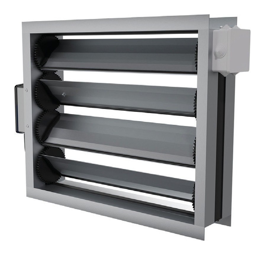Воздушный клапан с электроподогревом ВКп 200×1300 Воздушный клапан с электроподогревом ВКп 200×1300